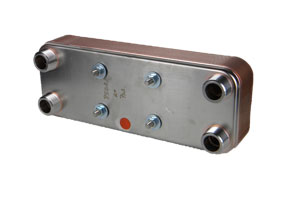 Heat Exchanger, Plate, 1” NPT